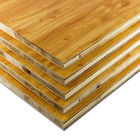 E1 Grade Pine core Veneered Block board , Wall Panel Hardwood Block Board 18-45mm