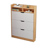 Living Room Storage Solid Wood Shoe Storage Cabinet Multi Function Moisture Proof