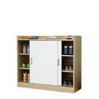 Light Luxury Real Wood Shoe Cabinet With 3 Drawers For Multi - Function