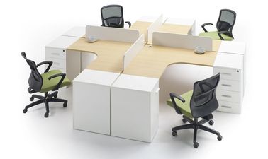 आधुनिक उपस्थिति कण बोर्ड कार्यालय फर्नीचर काम कार्यालय सजावट कार्यालय की मेज के लिए