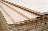 E0 ग्रेड टुकड़े टुकड़े में लकड़ी के ब्लॉक, सजावटी गर्म प्रेस दृढ़ लकड़ी ब्लॉक बोर्ड