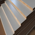 आंतरिक सजावट टुकड़े टुकड़े में MDF बोर्ड उच्च चमक सफेद / गर्म सफेद / टाइटेनियम सफेद