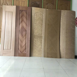 लकड़ी अनाज MDF दरवाजा त्वचा, विभिन्न डिजाइनों के साथ आंतरिक दरवाजा खाल